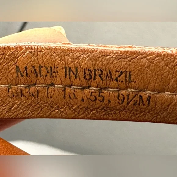 Tory Burch Miller Women’s Cognac/Brown Sandals| Size 9 1/2 - Picture 5 of 10